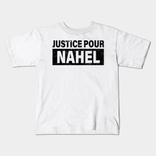 Justice Pour Nahel Kids T-Shirt